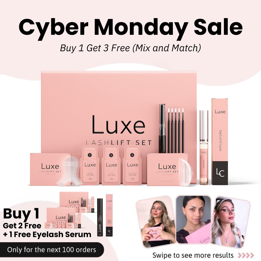 مجموعة Luxe Lashlift (اشتري 1 واحصل على 2 مجانًا + 1 مجانًا مصل الرموش)